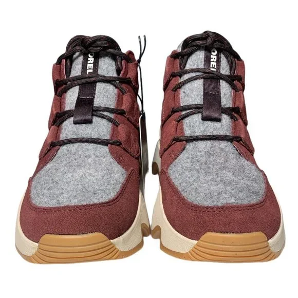 Sorel Kinetic Impact Caribou WP Women's Casual Shoes, Spice/Blackened Brown 8 - Picture 2 of 8